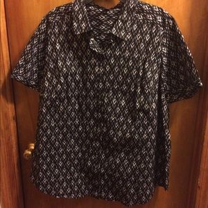 Roaman’s Women’s Size 24W Career Blouse